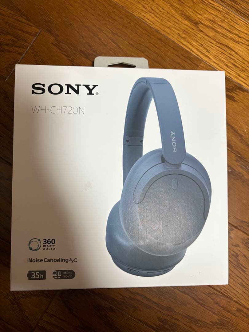 SONY ワイヤレスノイズキャンセリングヘッドホン WH-CH720N ブルー