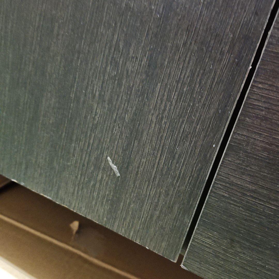 【ループ・ループ】ダークブラウンキャビネット 3引き出し