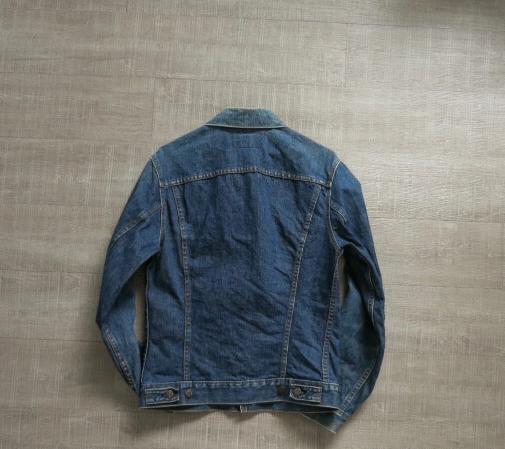 70s Levi's 70505-0217 4th スモールe ケアタグ 縦落ち