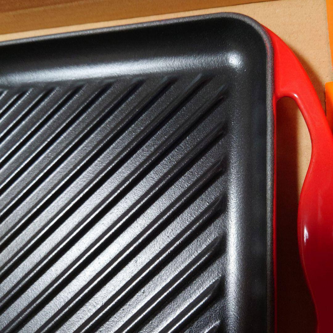 【お値下げ中】未使用　ル・クルーゼ　グリルパン　24cm