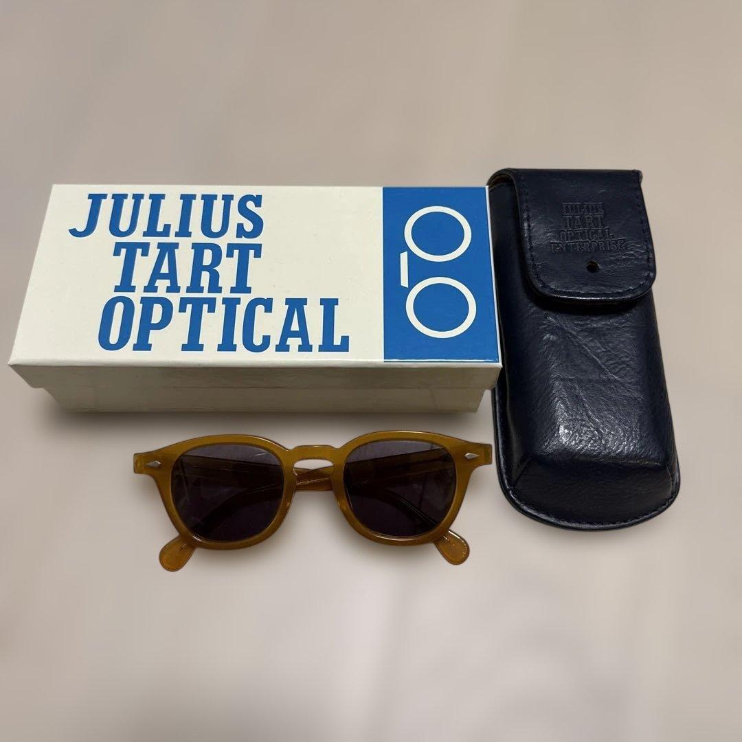 小物 JULIUS TART OPTICAL AR [VINTAGE YELLOW]