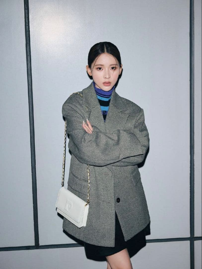 FRAY I.D ボンディングBIGジャケット GRY 0