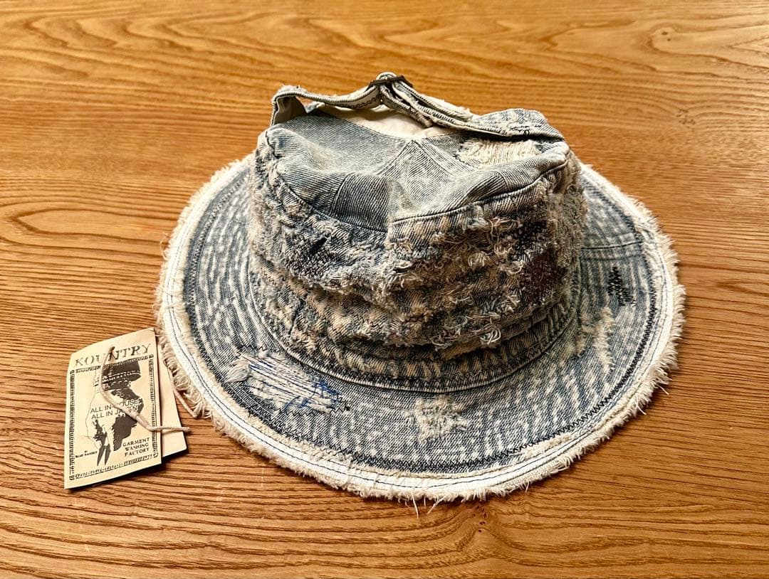 Kapital 12oz 老人と海　デニム バケットハット