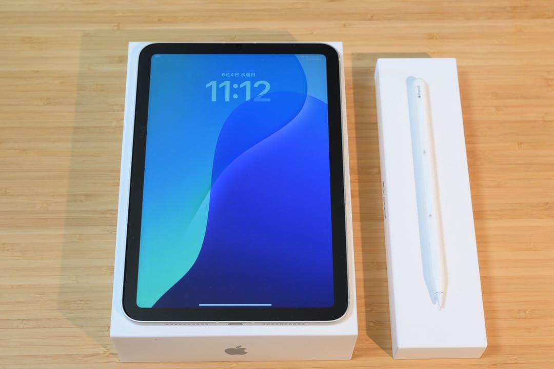 iPad mini 第6世代 64GB Cellular 純正ペン付き
