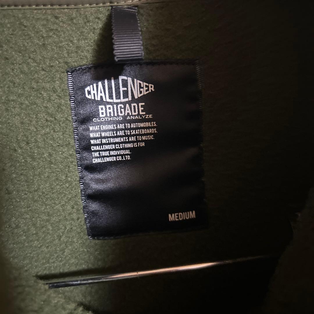 ちゃけさまCHALLEGER / PULLOVER LOGO FLEECE