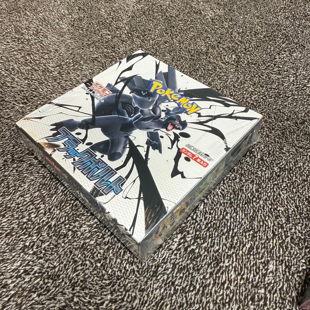 ポケモンカード　ブラックボルト メガシンフォニア　BOX シュリンク付き