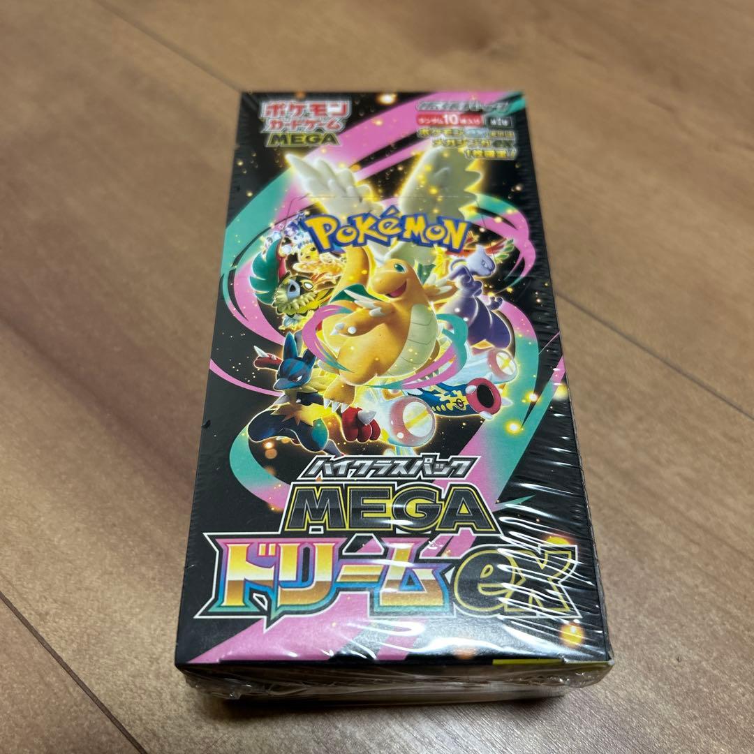 ポケモンカードゲーム MEGAドリームex シュリンク付 未開封 1BOX