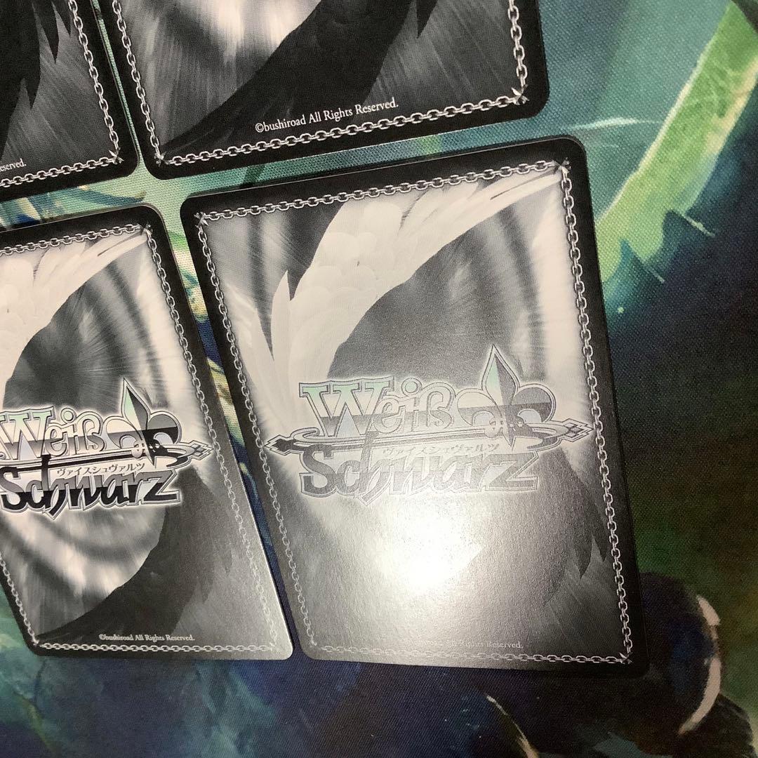 ヴァイスシュヴァルツ　純白の契り 折紙 SP サイン　4枚