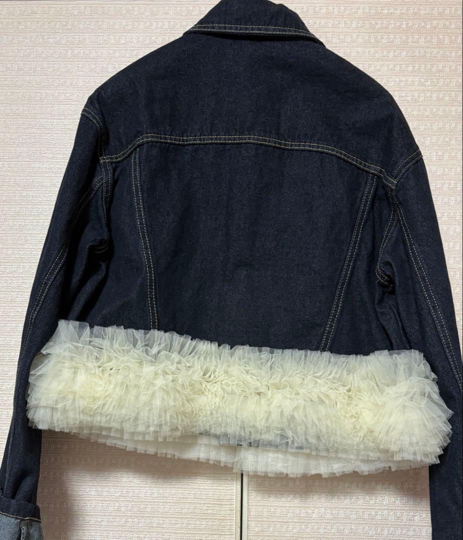 maison marble★Tulle Denim Jacket