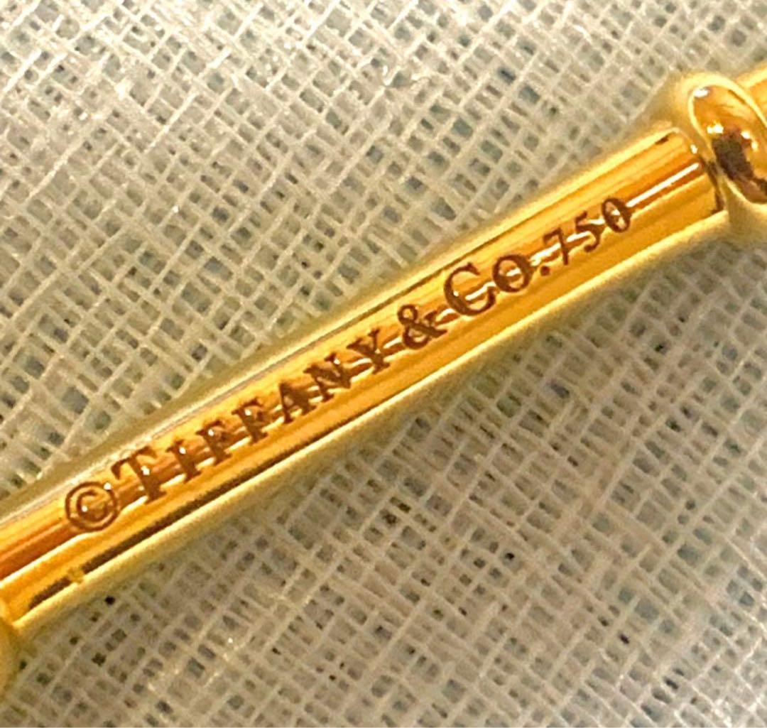 Tiffany ✨イエローゴールド✨希少なラージハートキーチャーム✨金無垢