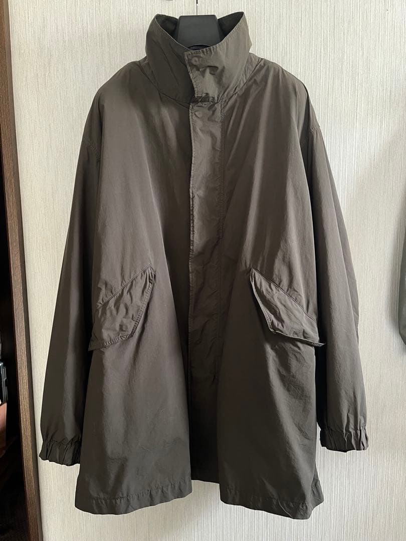 【美品】ATON AIR VENTILE SHORT MODS COAT