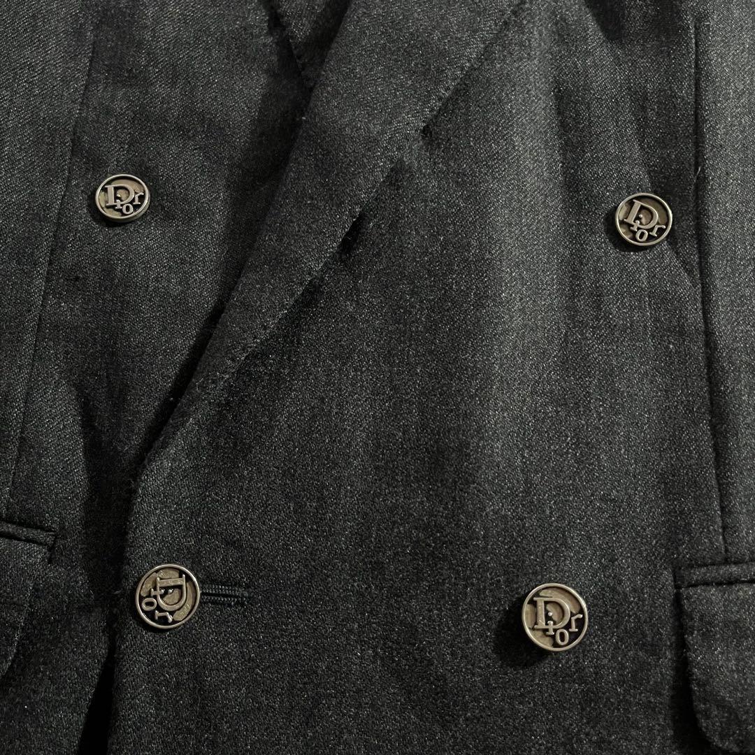80s Christian Dior ディオール ダブル テーラードジャケット