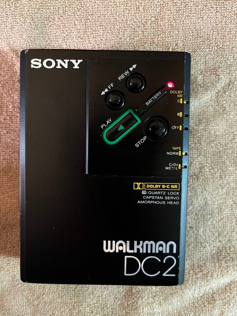 極上品 SONY WM-DC2 カセットプレーヤー ウォークマン