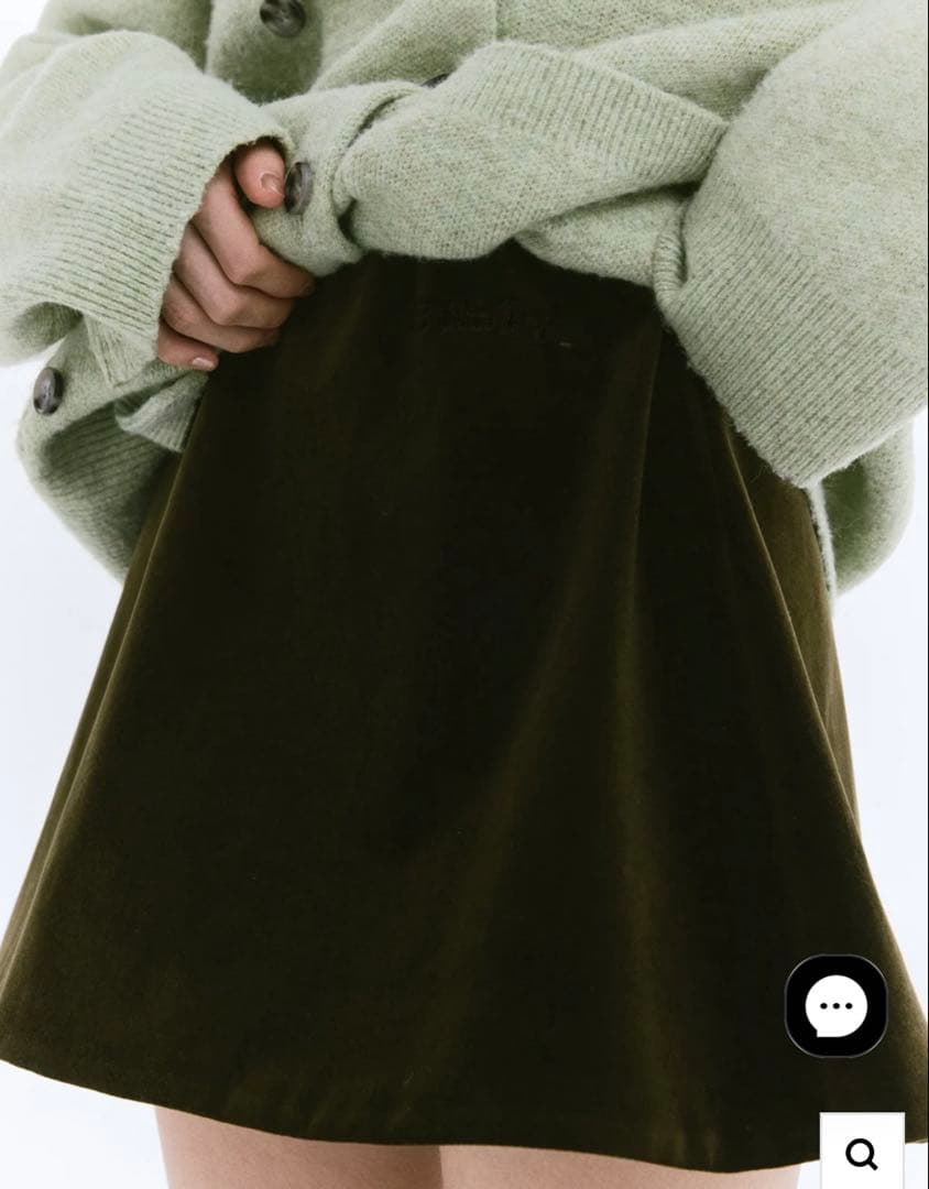 Bibiy. MILA VELOUR SKIRT 新品未使用