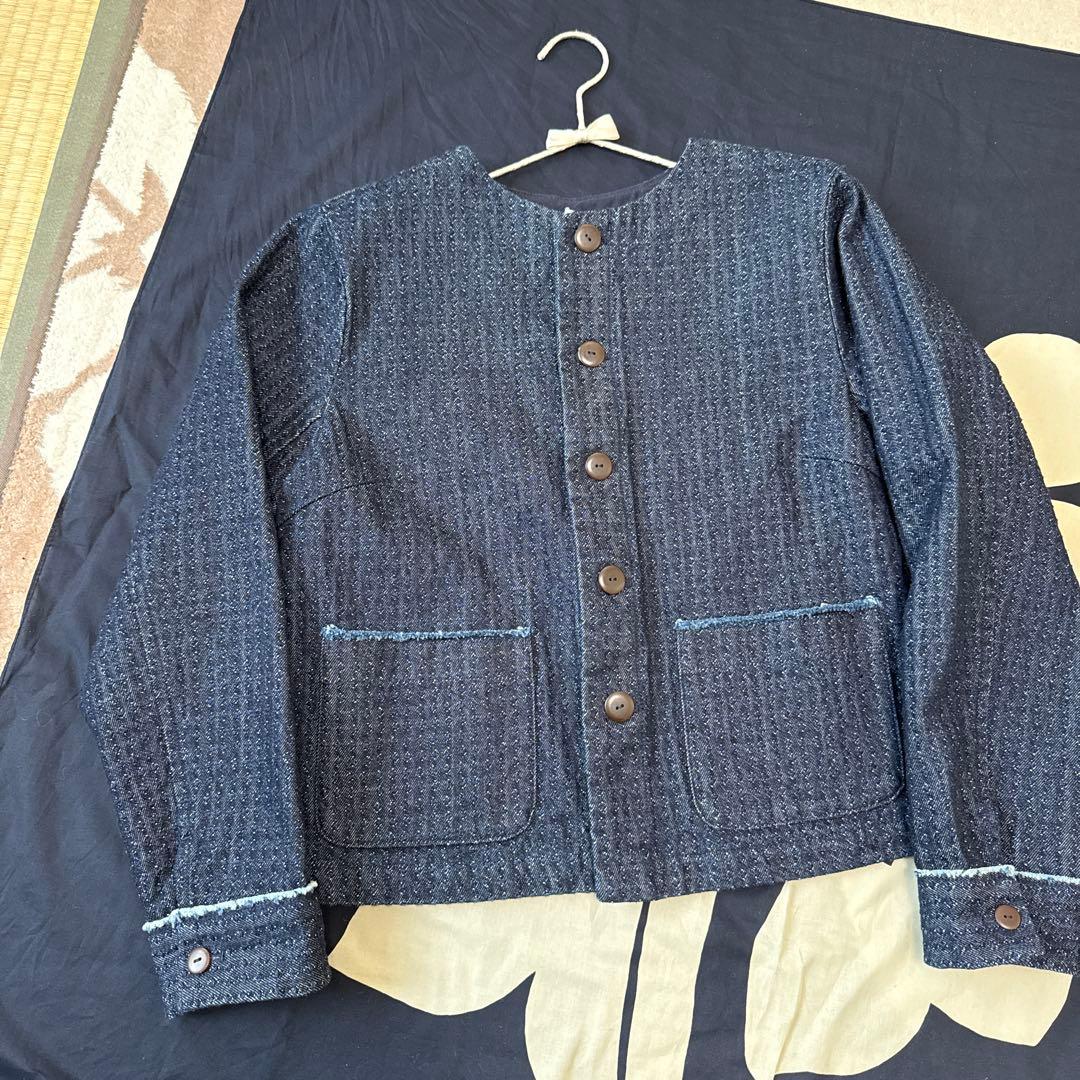 パラスパレス 新品未使用インディゴジャケット 2024年12月購入 サイズ0