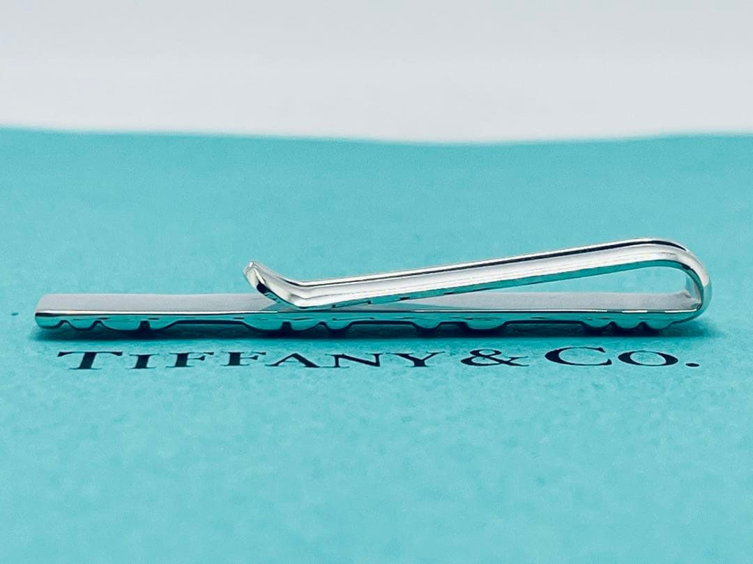 h603 美品　ティファニー　アトラス　ATLAS ネクタイピン　シルバー925