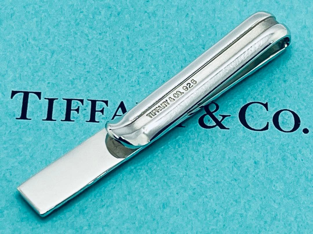 h603 美品　ティファニー　アトラス　ATLAS ネクタイピン　シルバー925