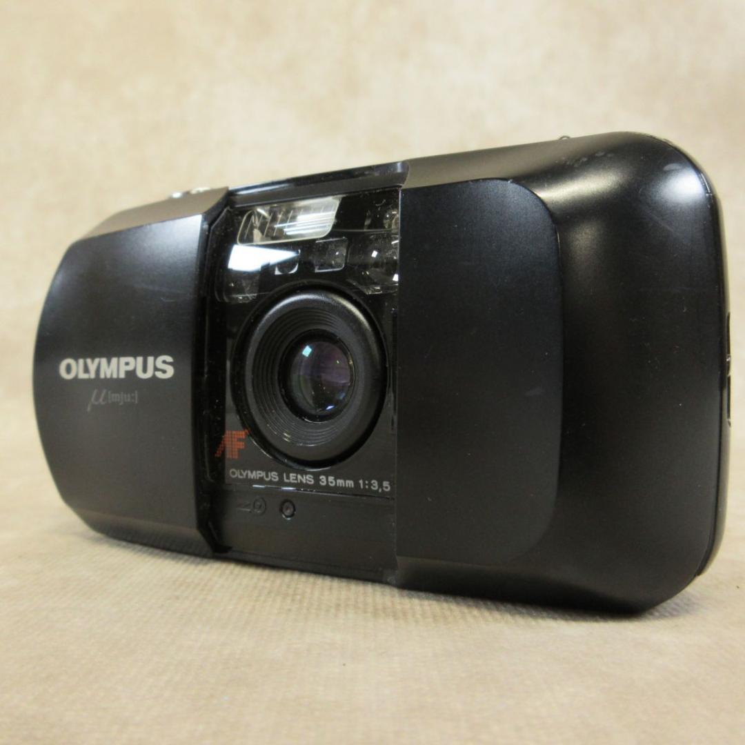 【希少】 OLYMPUS オリンパス μ mju 初代 コンパクトフィルムカメラ