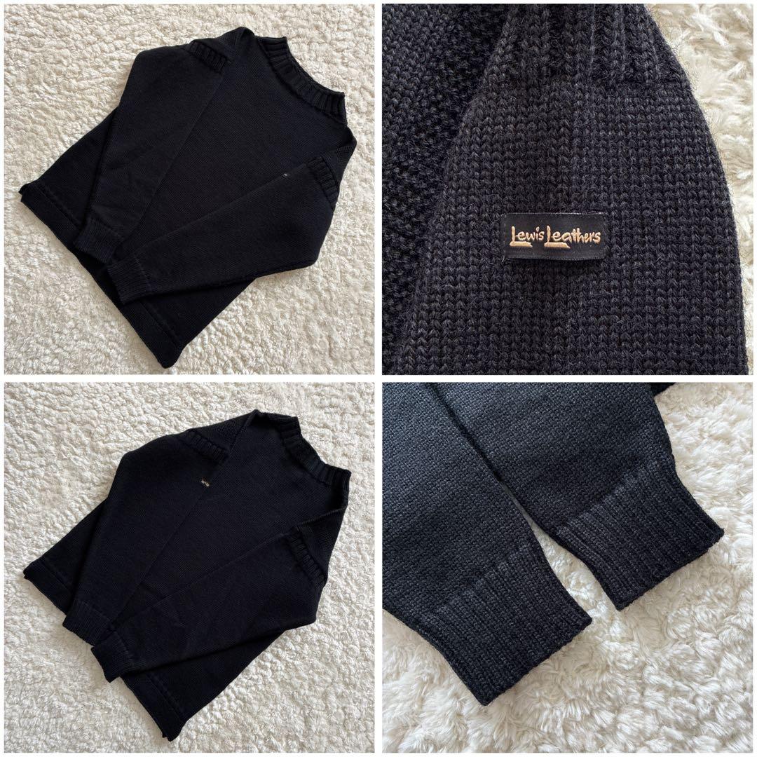 美品AVIAKIT FISHERMAN JUMPERルイスレザーズ 38 ニット