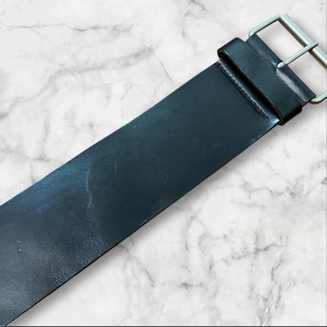 小物 KOOKY ZOO JUVENILE LEATHER BELT BLACK