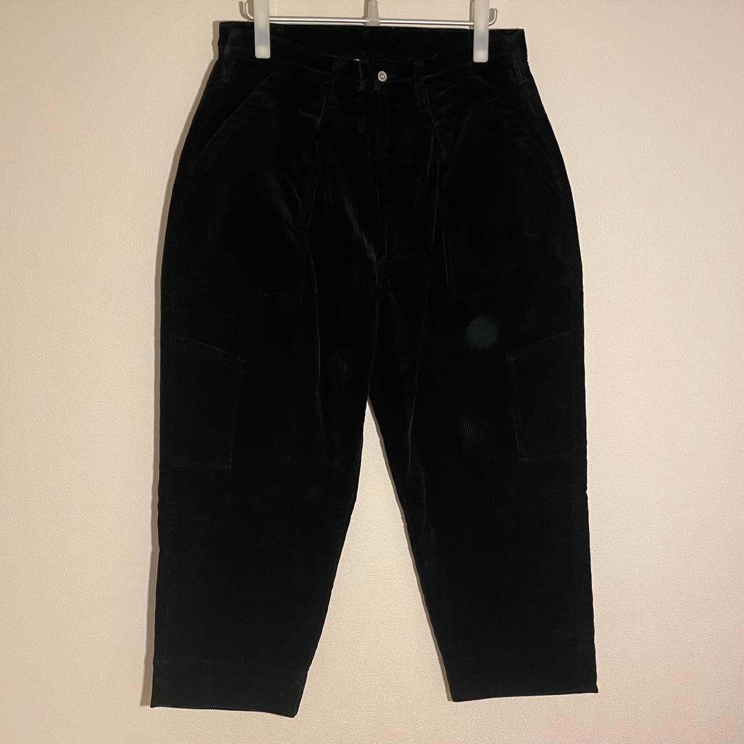 Tuki ツキ コーデュロイ パンツ 黒 ブラック サイズ3
