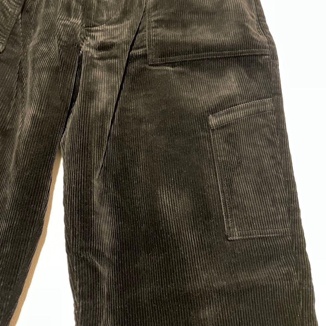 Tuki ツキ コーデュロイ パンツ 黒 ブラック サイズ3