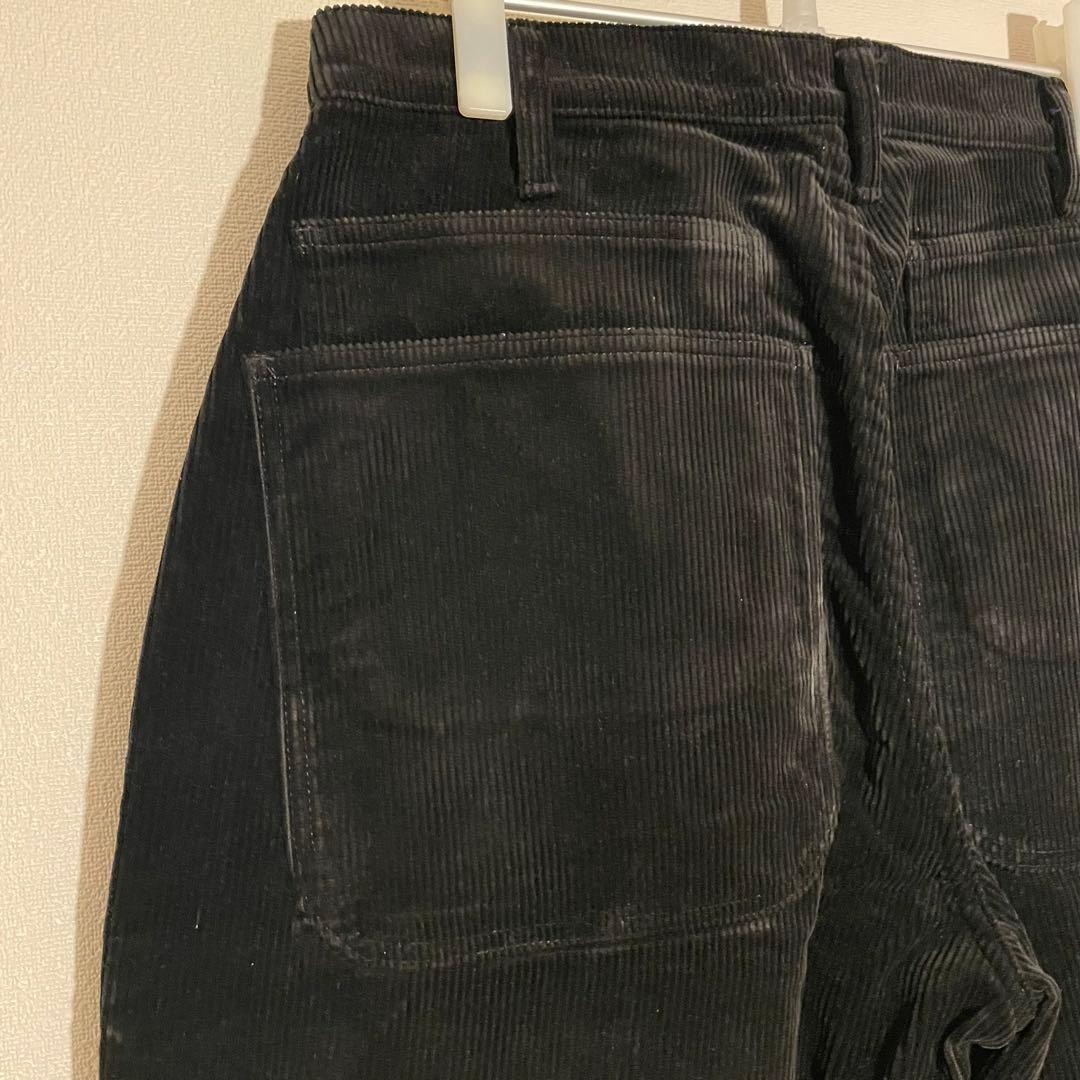 Tuki ツキ コーデュロイ パンツ 黒 ブラック サイズ3