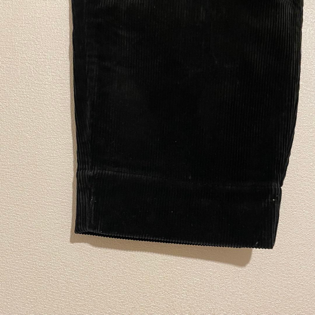 Tuki ツキ コーデュロイ パンツ 黒 ブラック サイズ3