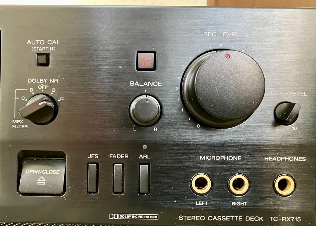 SONY TC-RX715 カセットデッキ動作品