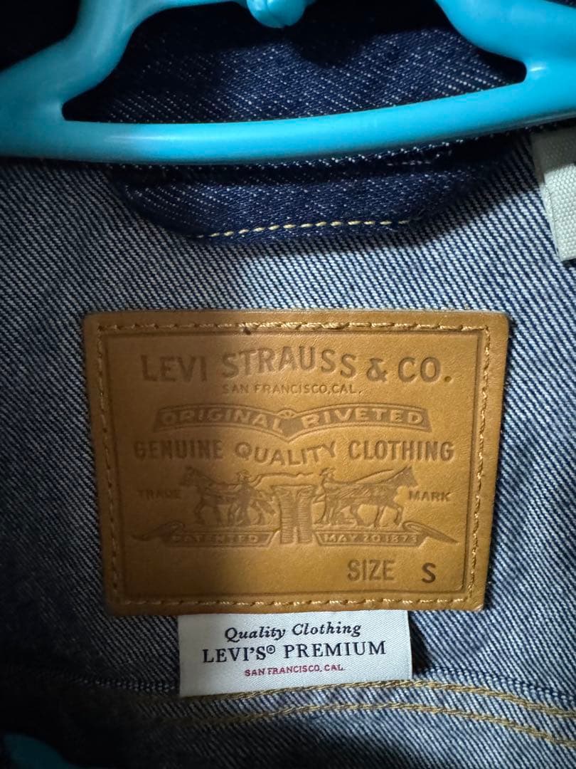 LEVI'S プレミアム　デニムジャケット対戦モデルサイズS