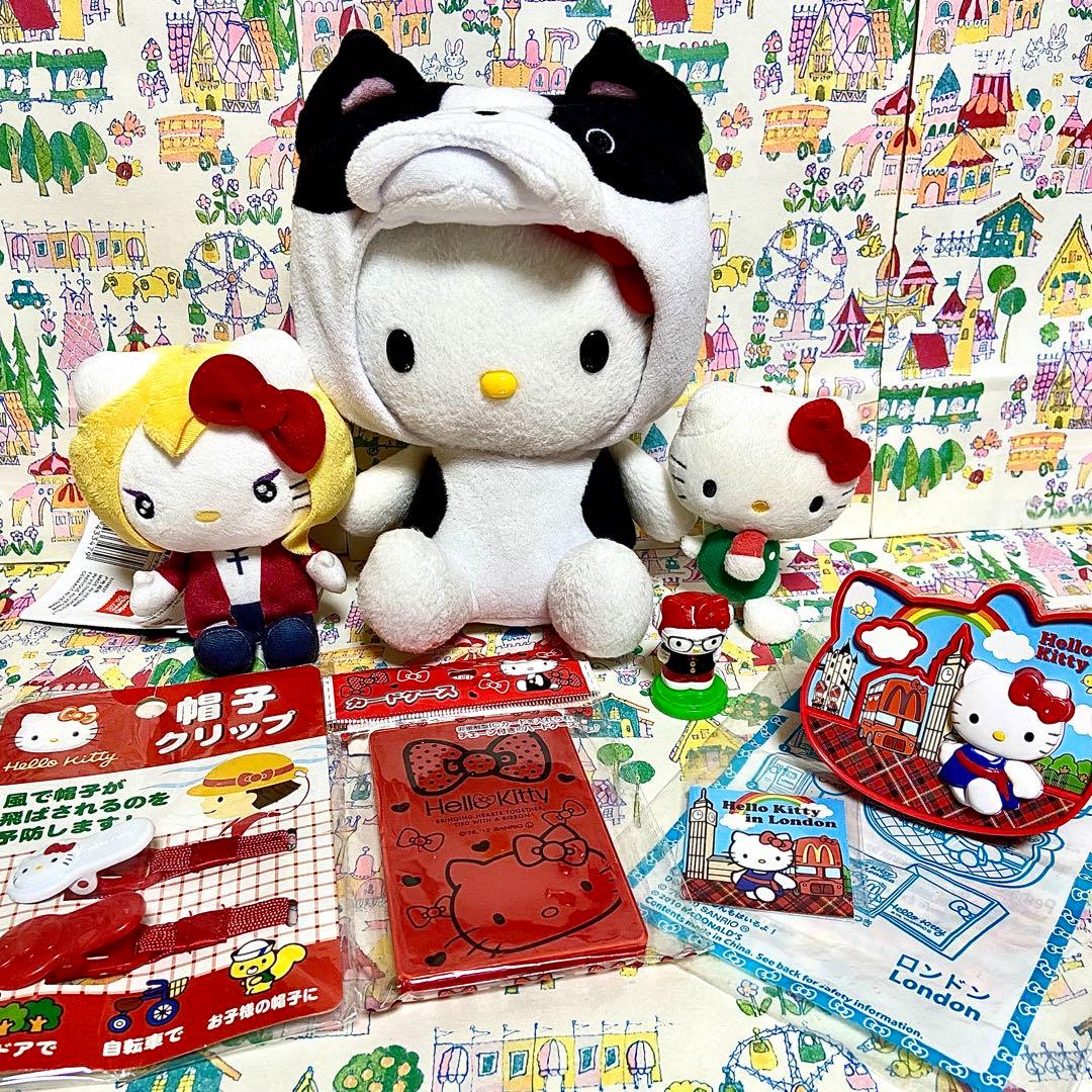 サンリオ ハローキティ まとめ売り ユニオンジャック ぬいぐるみ