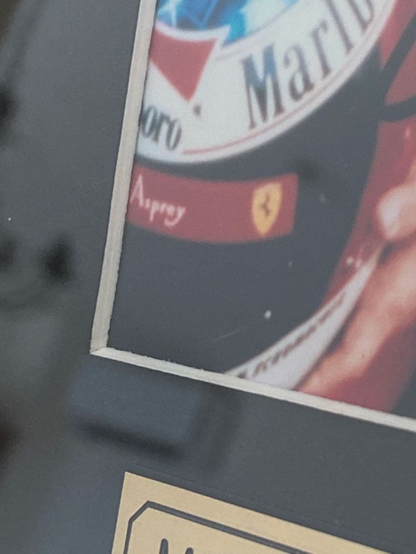 ミハエル・シューマッハ サイン入り写真