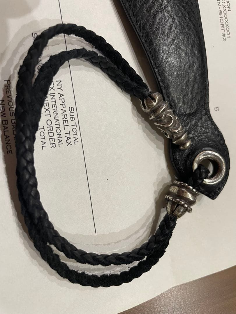 CHROME HEARTS SHOE HORN 靴ベラ レザー シューホーン