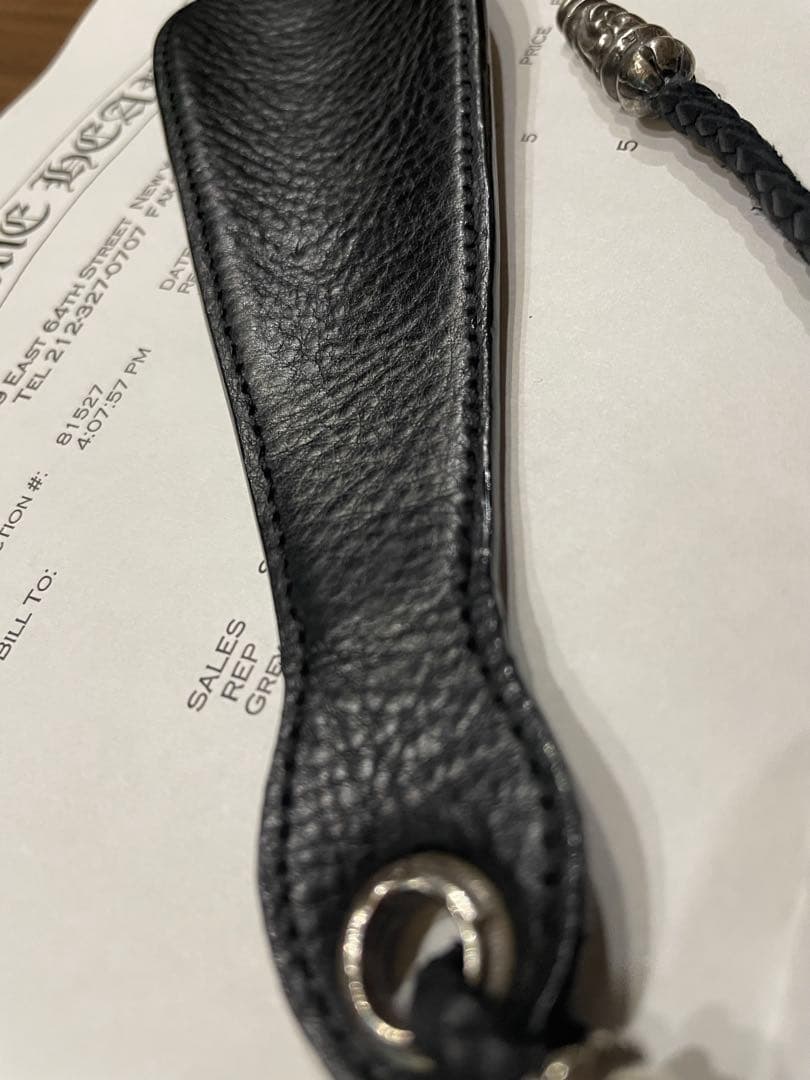 CHROME HEARTS SHOE HORN 靴ベラ レザー シューホーン
