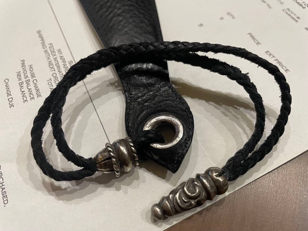 CHROME HEARTS SHOE HORN 靴ベラ レザー シューホーン