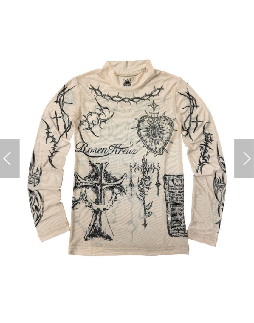 【Rosen Kreuz】RK TATOO INK TOPS