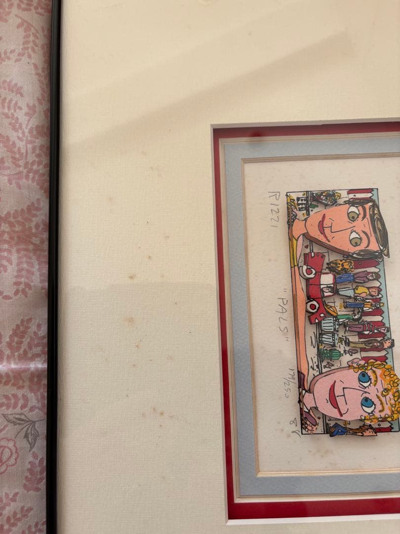 真作■ジェームスリジィ 3Dシルクスクリーン 版画 PALS■絵画