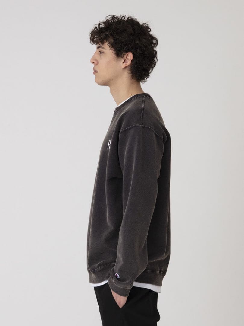 ロンハーマン　フレンチテリー Rロゴ スウェットプルオーバー　チャンピオン M