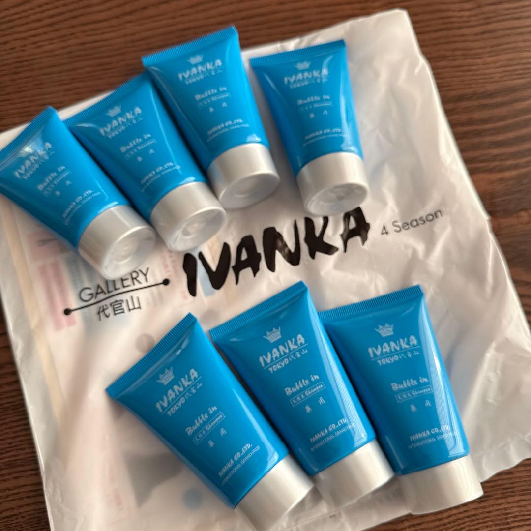 代官山イヴァンカ IVANKA バブルインシャンプー 7本セット