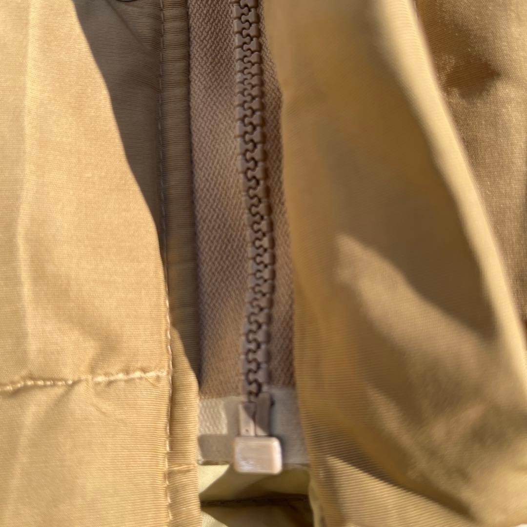 70s 縦型ポケット USA製 L.L.Bean ダウンベスト ベージュL