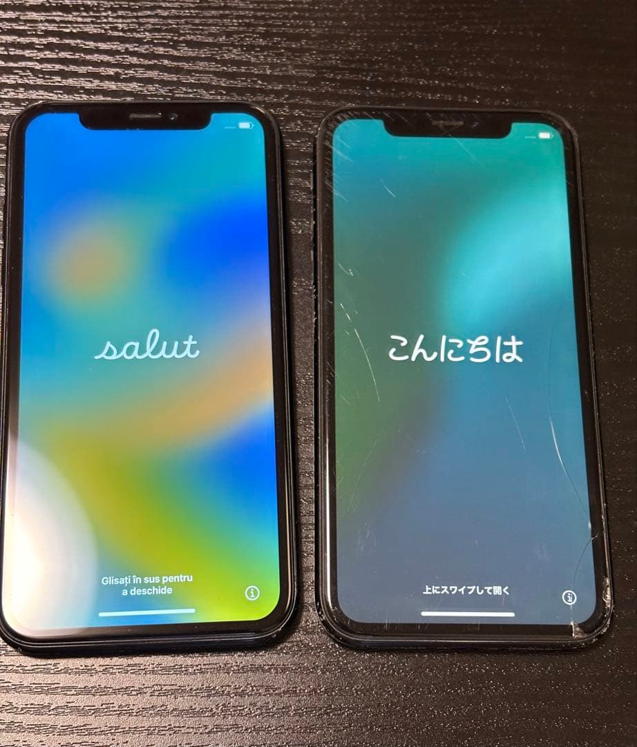 iPhone XR スマートフォン本体 ブラック　2台まとめ売り