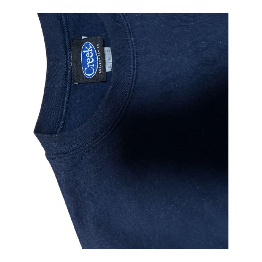Creek クルーネックトレーナー ネイビー