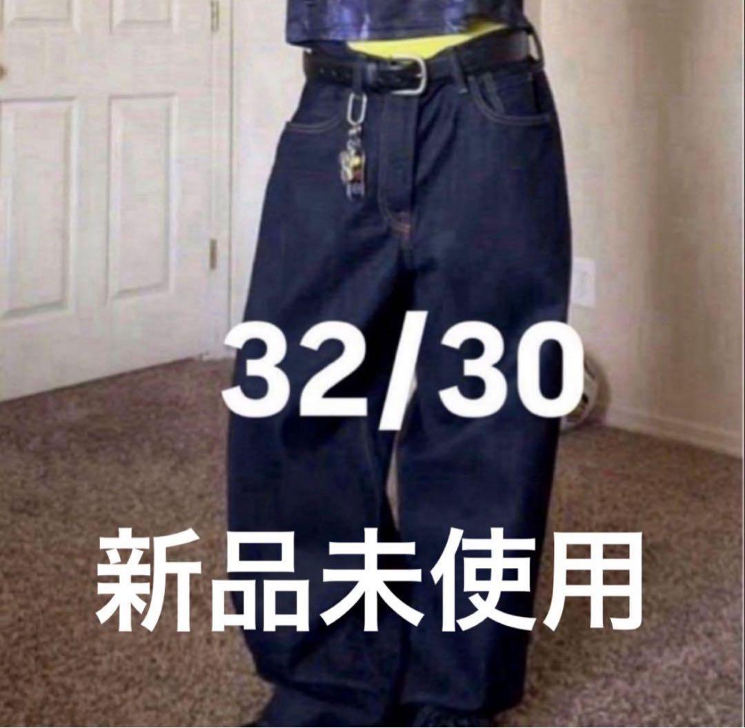 「人気商品」GAP スーパーバギー デニムパンツ 32/30