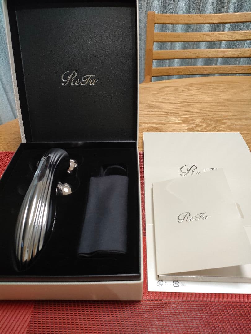 ReFa 美顔ローラー シルバー 付属品あり