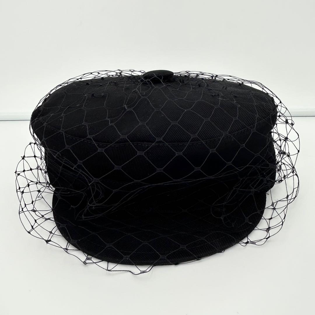 t*i様 極美品✨ディオール アーティ キャスケット ベール 金具 ブラック