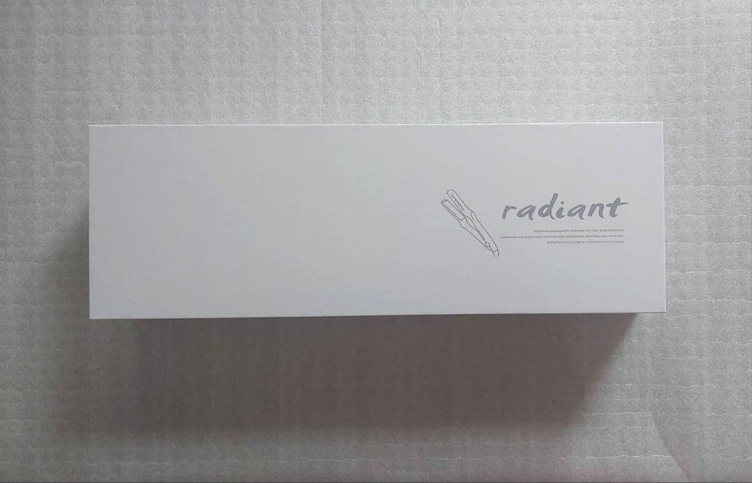 radiant ストレートヘアアイロン 28mm レッド