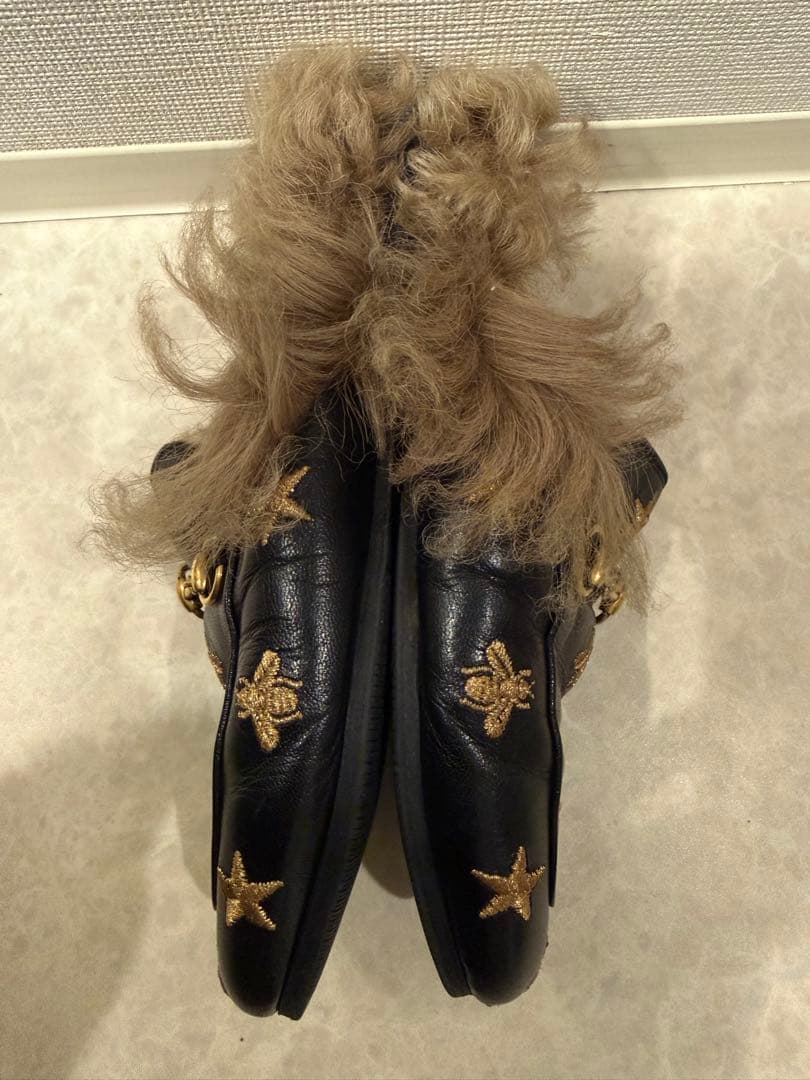 r*K様 グッチ　GUCCI プリンスタウン　フラットサンダルスリッパビースター