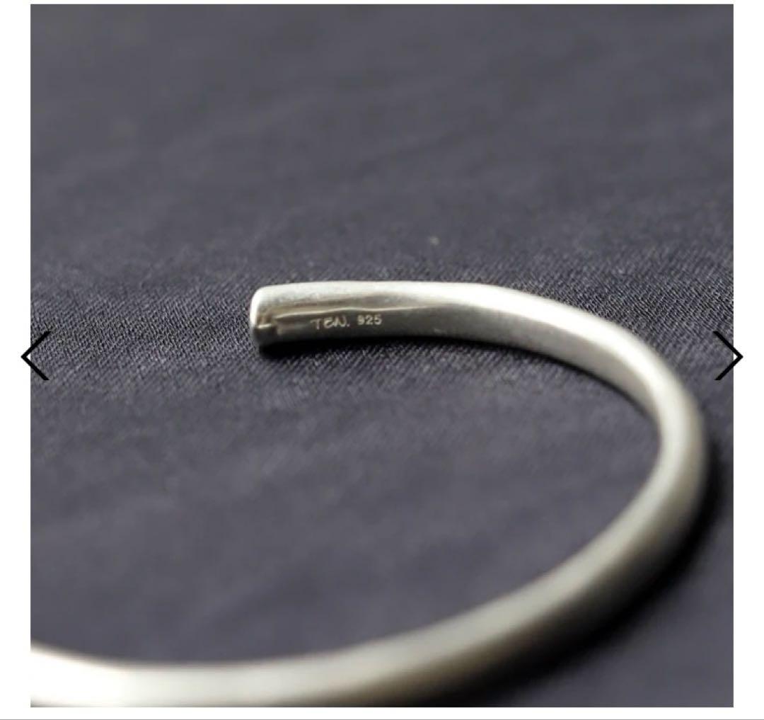【試着のみ】TEN.イコールバングルSV-s- シルバー925