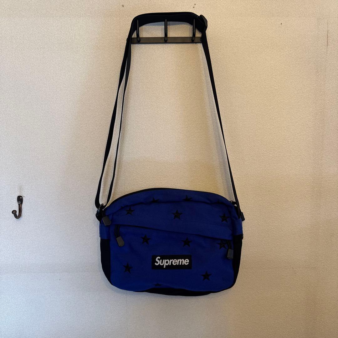 supreme 13aw スター柄 ショルダーバッグ