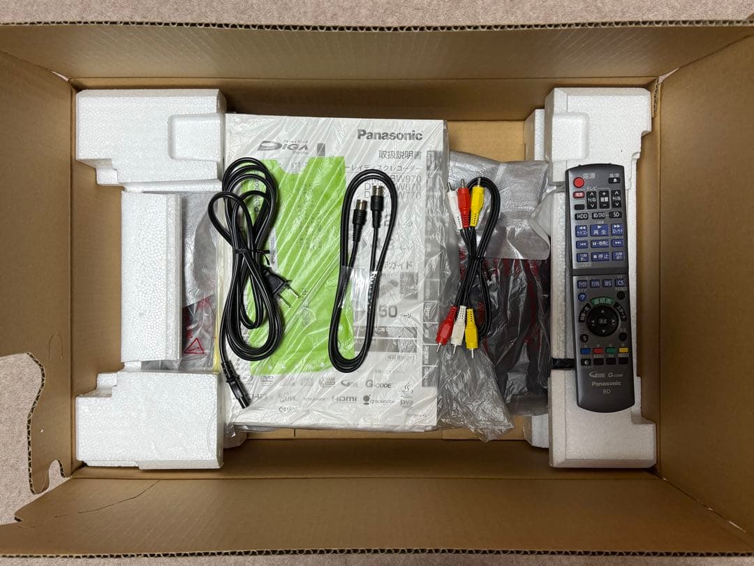 レコーダー Panasonic DMR-BW970